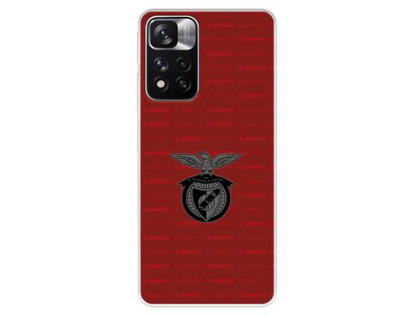 Funda Para Xiaomi Redmi Note 11 Del Escudo Fondo Granate - Licencia Oficial Benfica