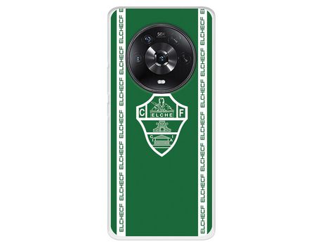 Funda Para Huawei Honor Magic4 Lite Del Elche Cf Escudo Fondo Verde - Licencia Oficial Elche Cf