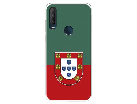 Funda Para Alcatel 1S 2020 Del Federación Portuguesa De Fútbol Bicolor - Licencia Oficial Federación Portuguesa De Fútbol