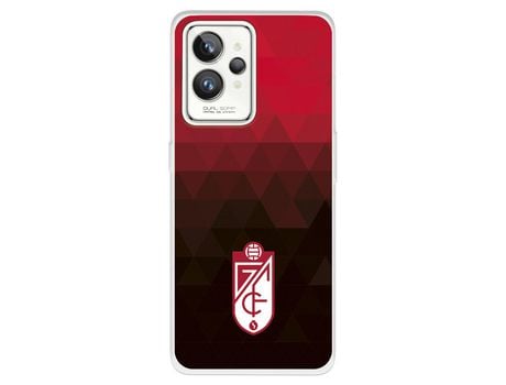 Funda Para Realme Gt 2 Pro Del Escudo - Fondo Rojo Y Negro - Licencia Oficial Granada Cf