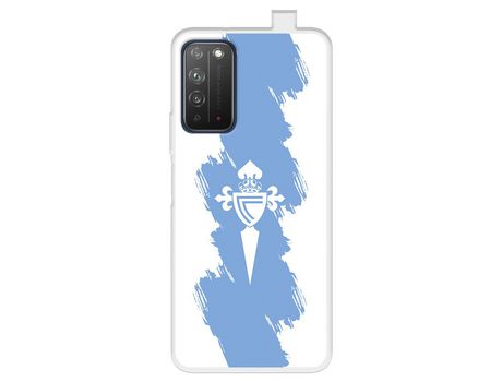 Funda Para Huawei Honor X10 5G Del Celta Escudo Trazo Azul - Licencia Oficial Rc Celta