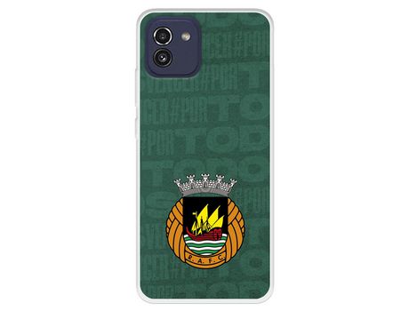 Funda Para Samsung Galaxy A03 Del Rio Ave Fc Escudo Fondo Verde - Licencia Oficial Rio Ave Fc
