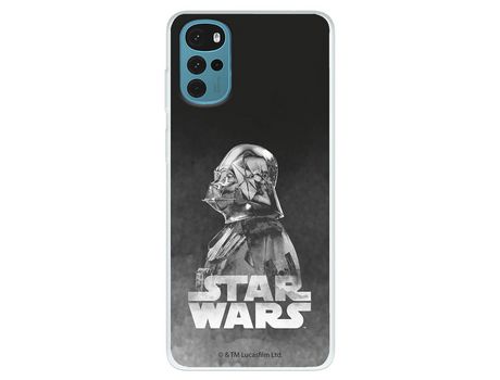 Funda Para Motorola Moto G22 Oficial De Star Wars Darth Vader Fondo Negro - Star Wars