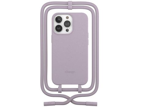 Funda para iPhone 14 Pro Max WOODC Change Lila