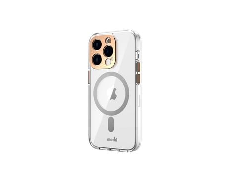 Funda para iPhone 14 Pro MOSHI iGlaze Magsafe Dorado