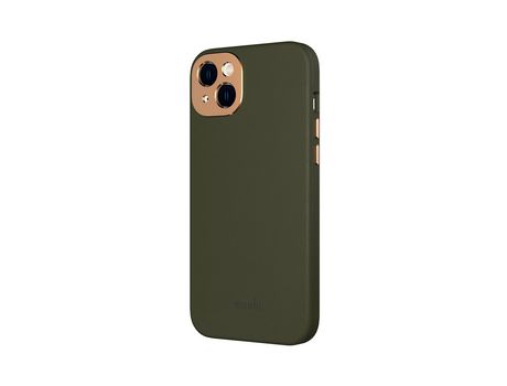 Funda para iPhone 14 Plus MOSHI Napa Magsafe Verde