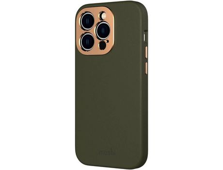 Funda Apple iPhone 14 Pro MOSHI Napa Magsafe Verde