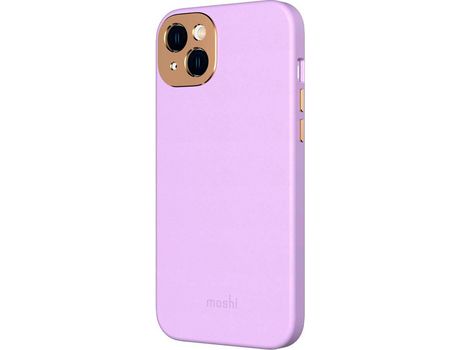Funda Apple iPhone 14 Plus MOSHI Napa Magsafe Morado