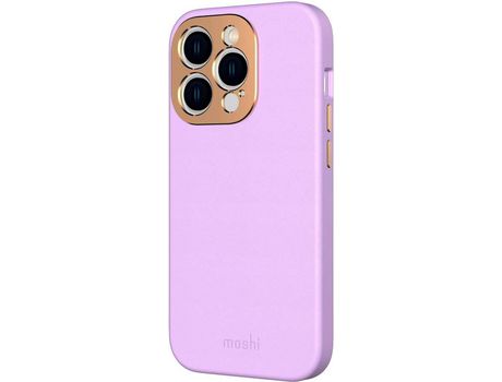 Funda Apple iPhone 14 Pro MOSHI Napa Magsafe Morado