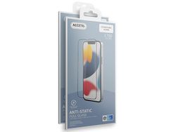 Pack Películas ACCETEL para Samsung Galaxy A12 de Vidrio templado Anti-Estático Moldura em Preto 2 Unidades