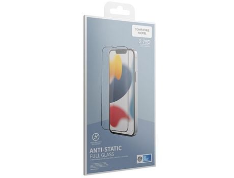 Película ACCETEL para Samsung Galaxy A10 de Vidrio templado Anti-Estático Moldura em Preto