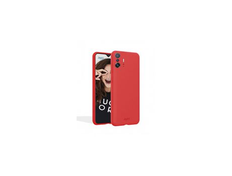 Carcasa De Silicona Premium Rojo Para Xiaomi Redmi Note 11S 5G / 11T 5G -100% Silicona Y Microfibra - Reforzada Y Ultra Suave