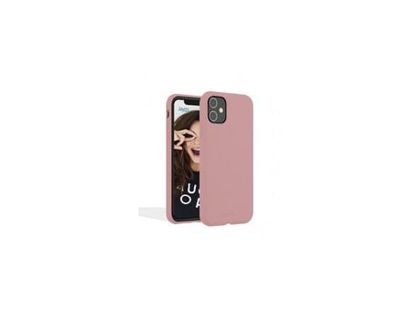JAYM Carcasa De Silicona Premium Arena Rosa Para Apple Iphone 14 Plus [Compatible Magsafe] 100% Silicona Y Microfibra - Reforzada Y Ultra Suave