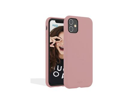 JAYM Carcasa De Silicona Premium Arena Rosa Para Apple Iphone 14 Pro Max [Compatible Magsafe] 100% Silicona Y Microfibra - Reforzada Y Ultra Suave