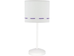 Lámpara de Mesa FABRILAMP Trazos (Lila - E14 - Máx. 40W - Tela)