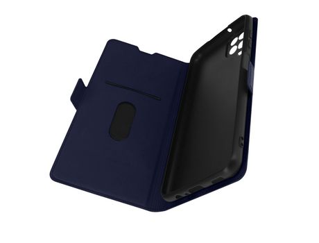 Carcasa Libro para Samsung Galaxy A12 AVIZAR FOLIO-VOLT-BL-A125F Azul