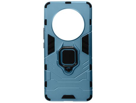 Carcasa con Anillo para Honor Magic 4 Pro AVIZAR BACK-KIBOX-BL-HM4P Azul
