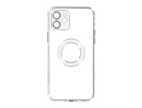 Carcasa para iPhone 12 AVIZAR BACK-KROKAM-CL-IP12 Blanco
