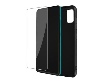 Pack de Protección para Samsung Galaxy A51 AVIZAR PACK-BLACK-A51 Negro