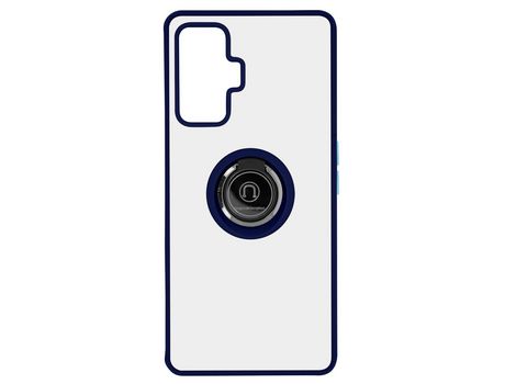 Carcasa con Anillo para Xiaomi Poco F4 AVIZAR BACK-KAMEO-BL-F4GT Azul