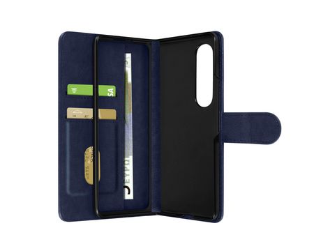 Carcasa Libro para Samsung Galaxy Z Fold 3 AVIZAR FOLIO-CHESTER-BL-F926B Azul