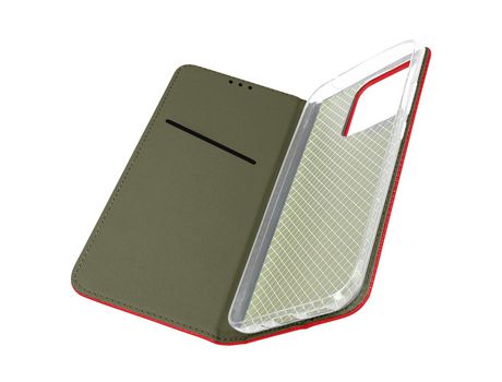 Carcasa Libro para Xiaomi Redmi 10A 4G AVIZAR FOLIO-SMART-RD-R10A Rojo