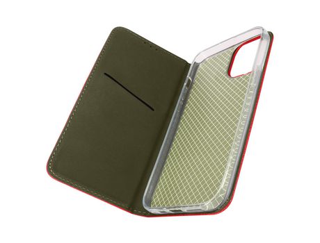 Carcasa Libro para iPhone 14 Plus AVIZAR FOLIO-SMART-RD-14M Rojo