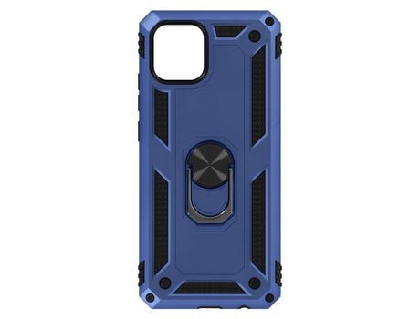 Carcasa con Anillo para Google Pixel 6A AVIZAR BACK-KOSTO-BL-A03R Azul