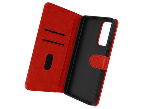 Carcasa Libro para Xiaomi 12 Lite AVIZAR FOLIO-CHESTER-RD-X12L Rojo