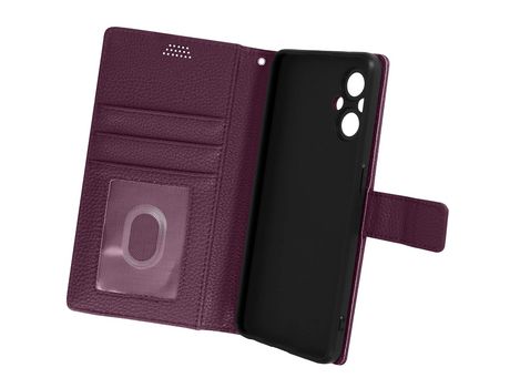 Carcasa Libro para Oppo Reno 8 Lite 5G AVIZAR FOLIO-LENNY-PP-R7Z Morado