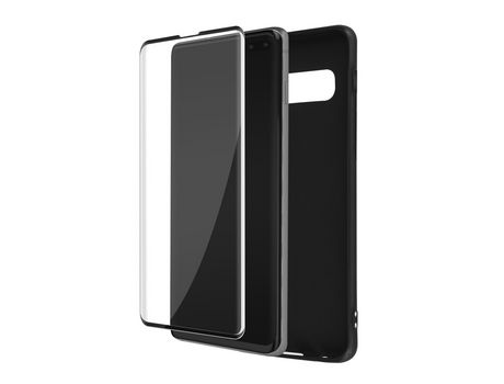 Pack de Protección para Samsung Galaxy S10 Plus AVIZAR PACK-BLACK-G975F Negro