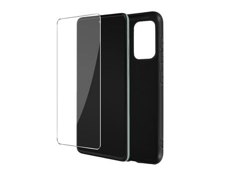 Pack de Protección para Samsung Galaxy A52 AVIZAR PACK-BLACK-A525F Negro