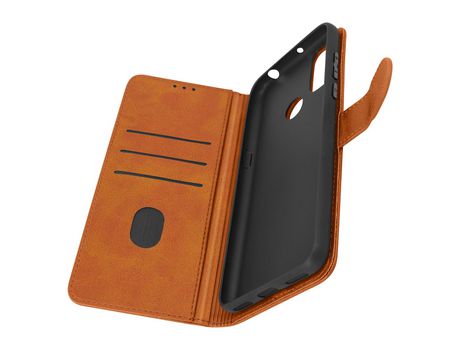 Carcasa Libro para TCL 20E AVIZAR FOLIO-BOOK-CM-TC20E Marrón