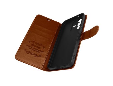 Carcasa Libro para Vivo V23 5G AVIZAR FOLIO-AZENS-BR-V23R Marrón