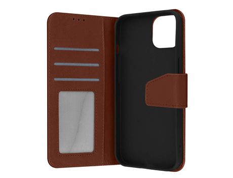 Carcasa Libro para iPhone 13 Mini AVIZAR FOLIO-PREM-BR-13MI Marrón