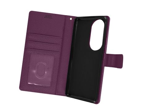 Carcasa Libro para Huawei P50 Pro AVIZAR FOLIO-LENNY-PP-P50P Morado
