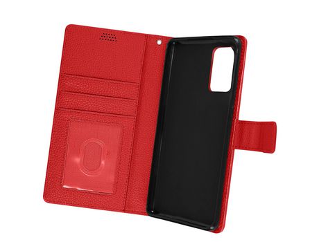 Carcasa Libro para Realme Gt Neo 2 AVIZAR FOLIO-LENNY-RD-NEO2 Rojo