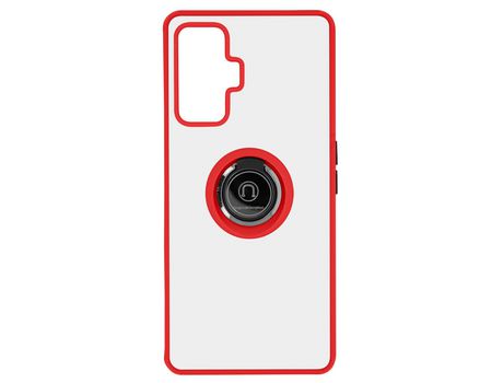 Carcasa con Anillo para Xiaomi Poco F4 AVIZAR BACK-KAMEO-RD-F4GT Rojo