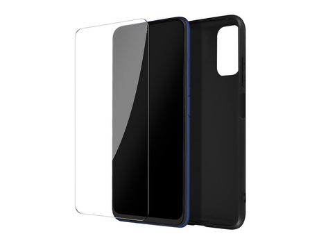 Pack de Protección para Xiaomi Redmi Note 10 5G AVIZAR PACK-BLACK-RN10G Negro
