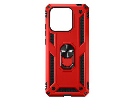 Carcasa con Anillo para Google Pixel 6A AVIZAR BACK-KOSTO-RD-R10C Rojo