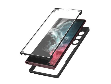 Carcasa para Samsung Galaxy S22 Ultra AVIZAR BACK-180-BK-S22U Negro