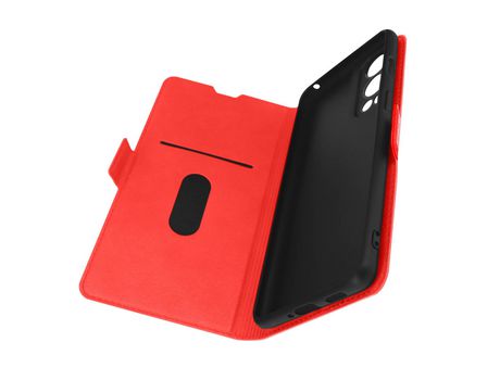 Carcasa Libro para Oneplus Nord 2 AVIZAR FOLIO-VOLT-RD-OPN2 Rojo