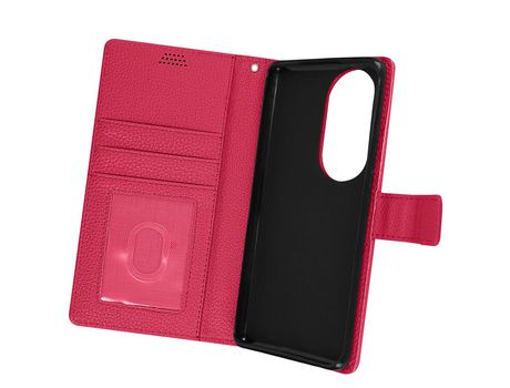 Carcasa Libro para Huawei P50 Pro AVIZAR FOLIO-LENNY-PK-P50P Rosa