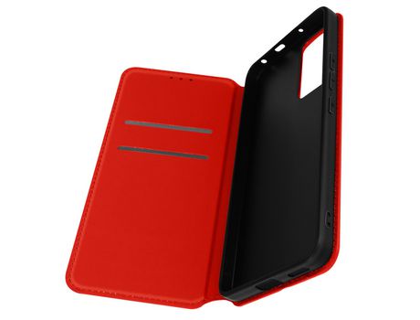 Carcasa Libro para Xiaomi 12 Lite AVIZAR FOLIO-ELEC-RD-X12L Rojo