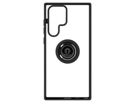 Carcasa con Anillo para Samsung Galaxy S22 Ultra AVIZAR BACK-KAMEO-BK-S22U Negro