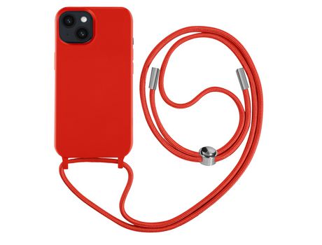 Carcasa para iPhone 14 AVIZAR BACK-KORDA-RD-14R Rojo
