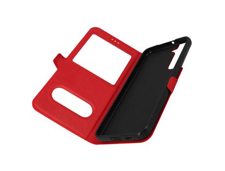 Carcasa Libro para Samsung Galaxy S22 Plus AVIZAR FOLIO-TOWIND-RD-S22P Rojo