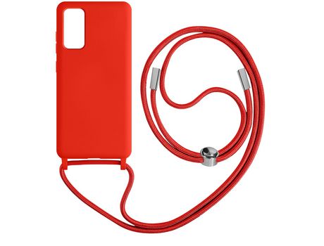 Carcasa para Samsung Galaxy S20 Fe AVIZAR BACK-KORDA-RD-G780F Rojo