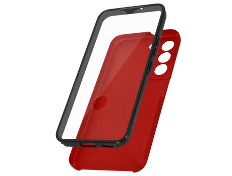 Carcasa para Samsung Galaxy S22 AVIZAR TPGLASS-RD-S22R Rojo