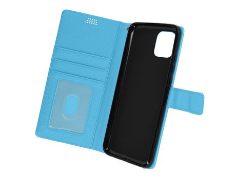 Carcasa Libro para Samsung Galaxy A03 AVIZAR FOLIO-LENNY-BL-A03R Azul